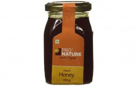 Pro Nature Organic Honey   Glass Jar  250 grams